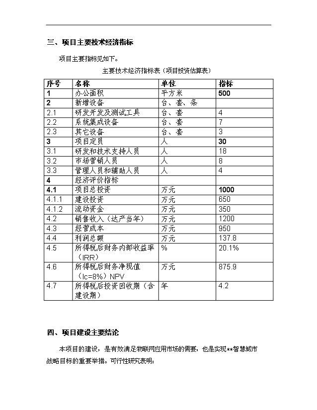 ◆◆(立项评估)筹建成立物联网科技项目投资立项论证报告(报审正本)-资源下载